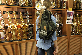Чехол Для сопрано-саксофона Чехол для сопрано-саксофона Transport Curved Soprano Olive Green  5