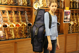 Чехол Для тенор-саксофона Чехол для тенор-саксофона Master Tenor Dark Blue 01  2